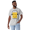Teesafrique Sustainable Chill Vibes Only Emoji Statement Short Sleeve T-Shirt