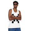 Teesafrique Sustainable Brushstroke Colored Logos Graphic Men’s tank top