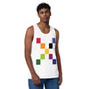 Teesafrique Sustainable Colored Logos Graphic Men’s tank top