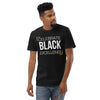 Teesafrique Sustainable Celebrate Black Excellence Statement piece bLK Short-Sleeve T-Shirt