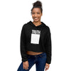 Teesafrique Sustainable Truth Outside the box Crop Hoodie