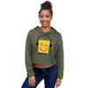 Teesafrique Sustainable Chill Vibes Only Crop Hoodie
