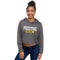 Teesafrique Sustainable Positive Vibes Only Crop Hoodie