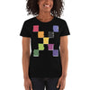 Teesafrique Sustainable Brushstroke Graphic Women's Short Sleeve T-Shirt